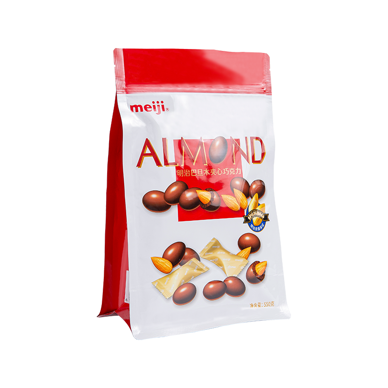 Vochtbestendige chocoladezak met achtzijdige afdichting Vochtbestendige chocoladezak met achtzijdige afdichting