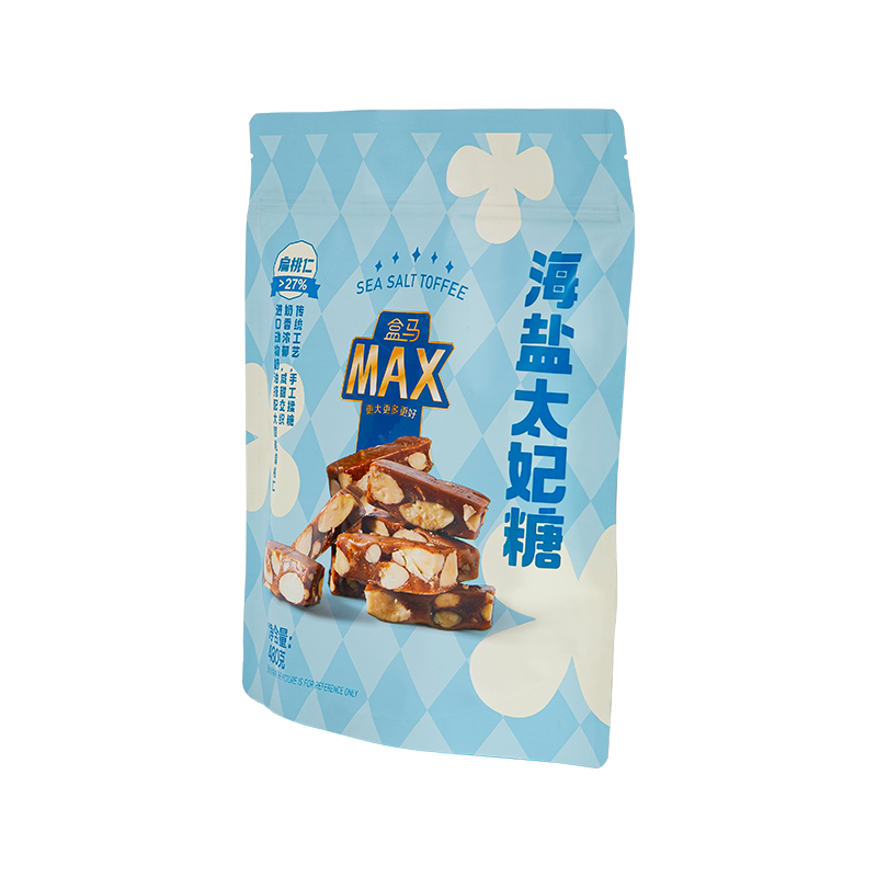 Kleurrijk opstaand snoepzakje Kleurrijk opstaand snoepzakje