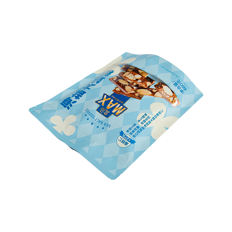 Kleurrijk opstaand snoepzakje Kleurrijk opstaand snoepzakje