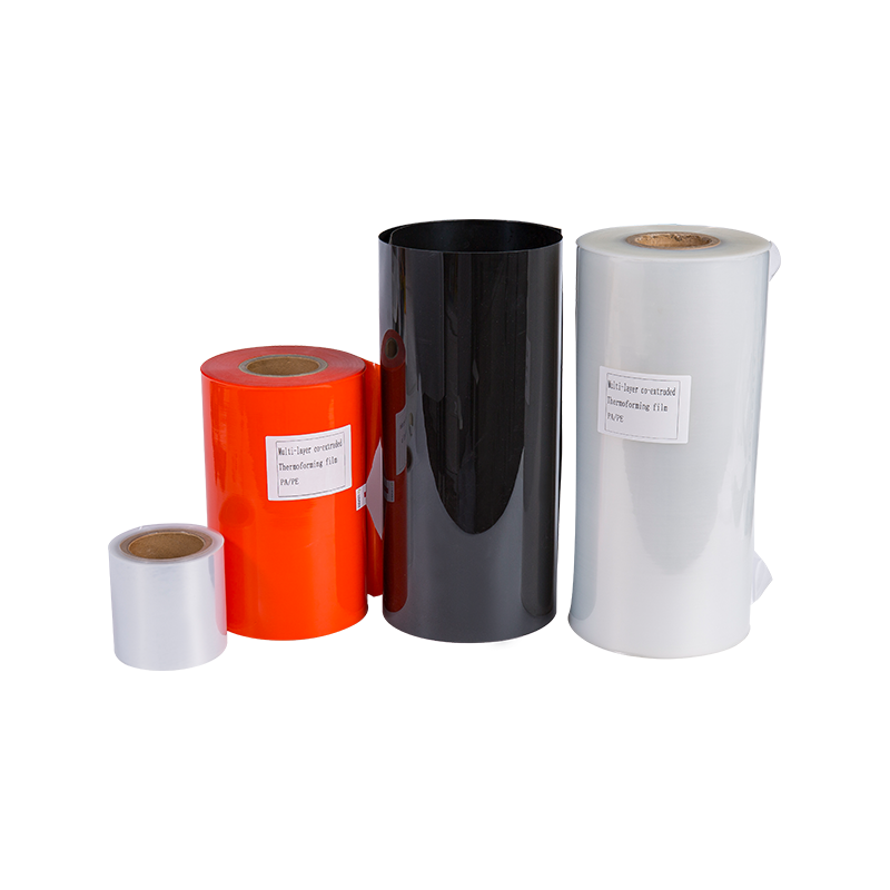 Thermovormfilm met hoge barrière en uitstekende barrièrefunctie Thermovormfilm met hoge barrière en uitstekende barrièrefunctie