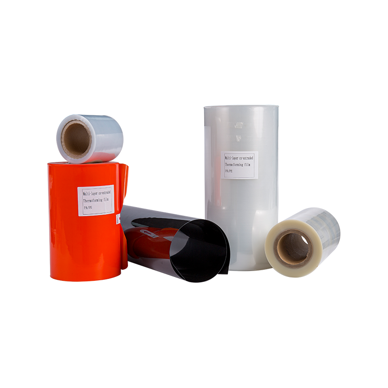 Thermovormfilm met hoge barrière en uitstekende barrièrefunctie Thermovormfilm met hoge barrière en uitstekende barrièrefunctie